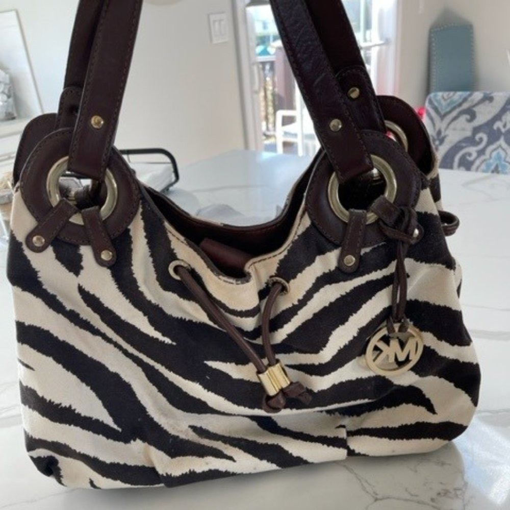 Michael Kors Canvas Bag (Gently Loved)